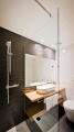 Standard double room bathroom